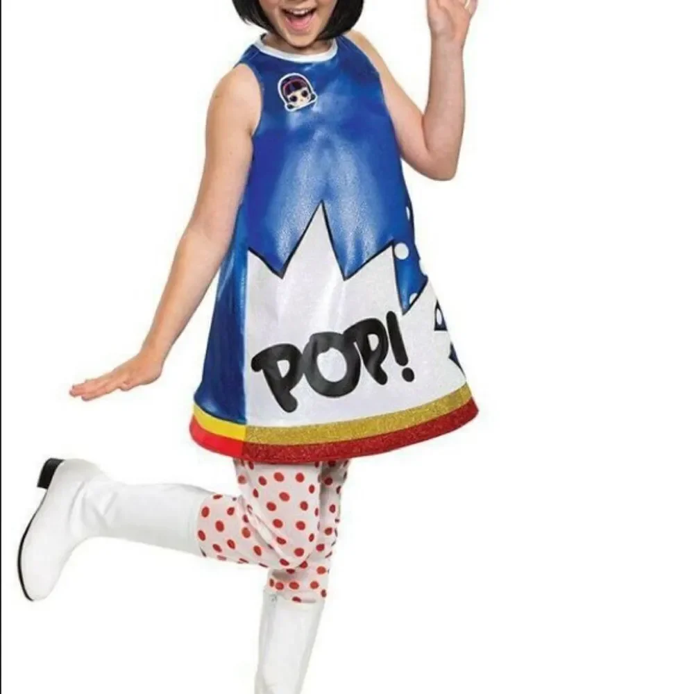 🔥LOL SURPRISE COSTUME POP HEART SZ 4/6x new
